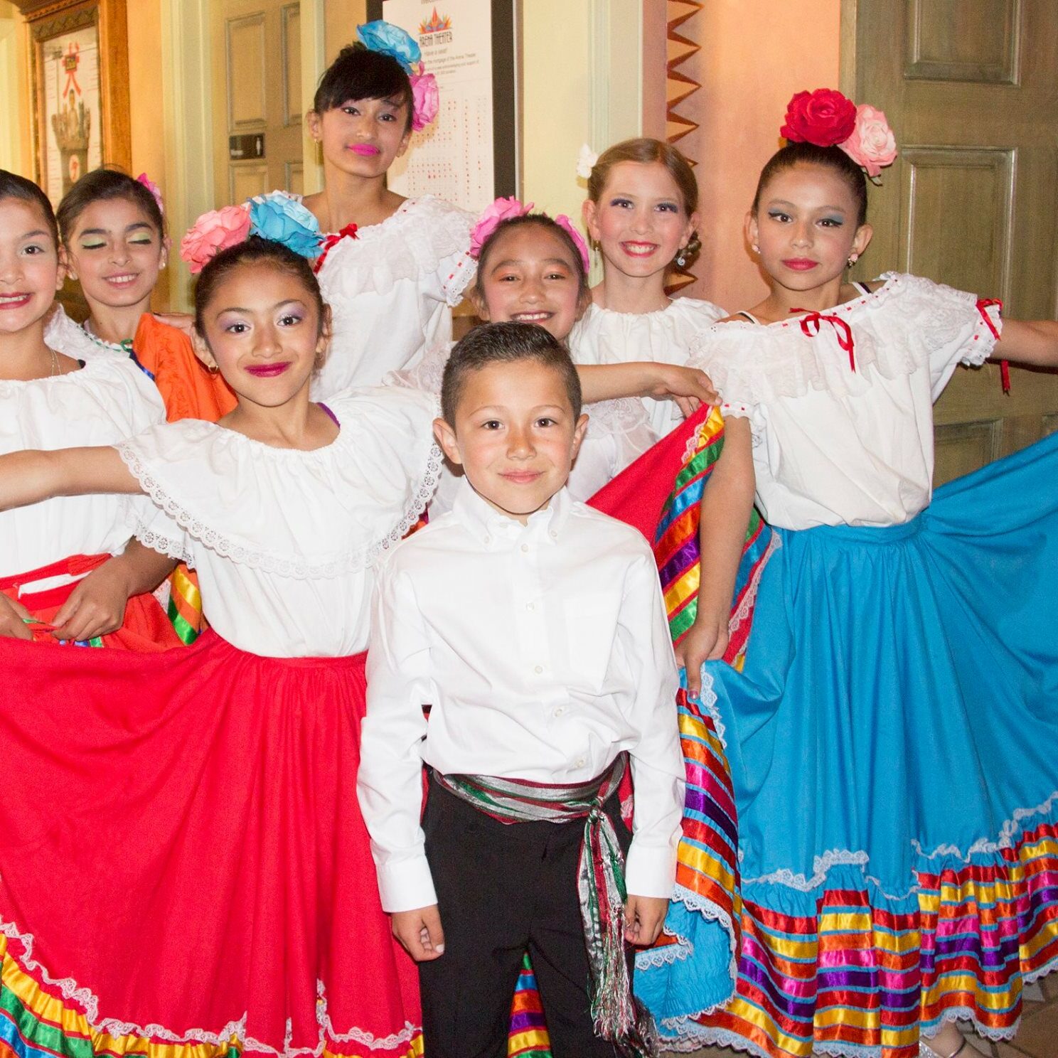 Young Folkloric Dancers at Arena Theater